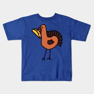 Thanksgiving Turkey with Taco Kids T-Shirt